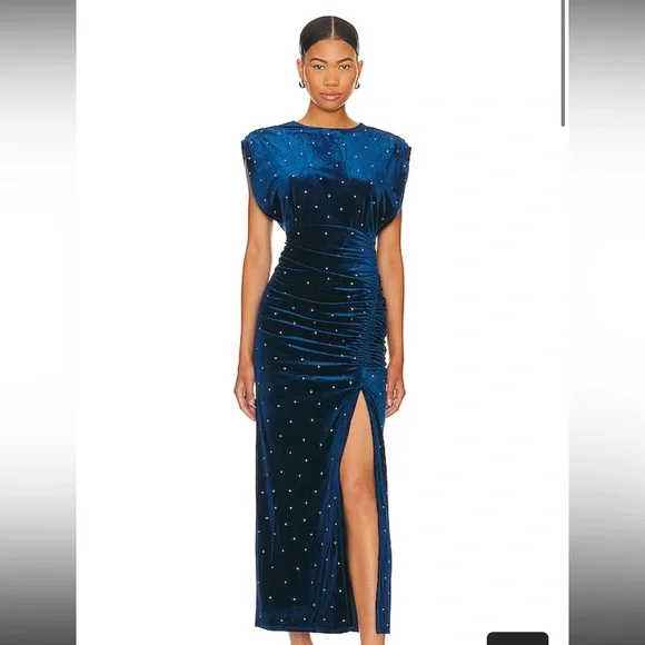 Line & Dot | Dresses | Line And Dot Juniper Dress In Ink Blue | Poshmark